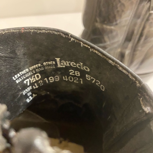 Laredo Ankle Boot 7 1/2 D (IQ) - Picture 9 of 12